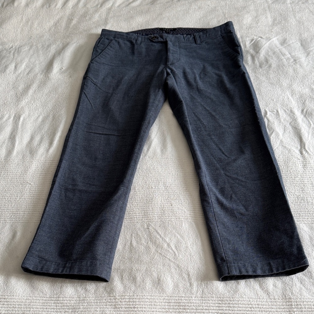 Ted Baker Heather Blue Pants Size 32R